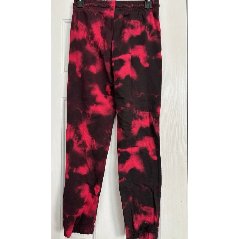 KidsNike Jordan Sweat Pants And Hoodie Set Size L Red And Black